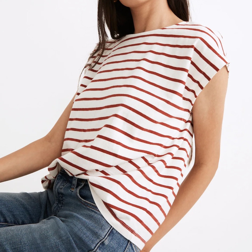 Madewell stripes top